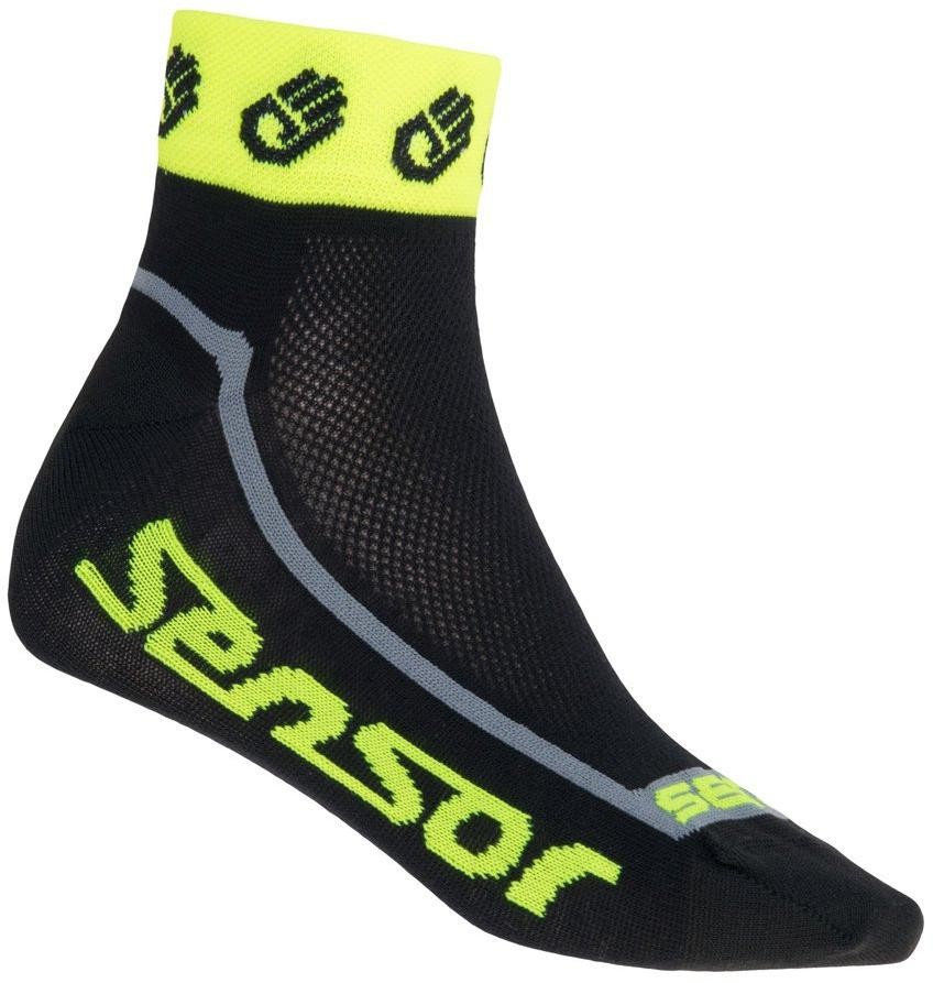 Sensor Ponožky Race Lite Ručičky reflex žlutá