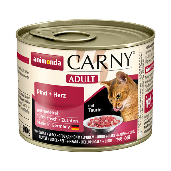 Konzerva ANIMONDA Carny hovädzie + srdce