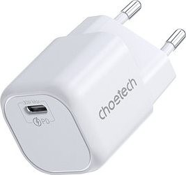 ChoeTech PD30W GAN type-c wall charger (white)