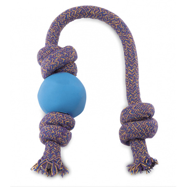 Beco ball lopta s lanom S modrá