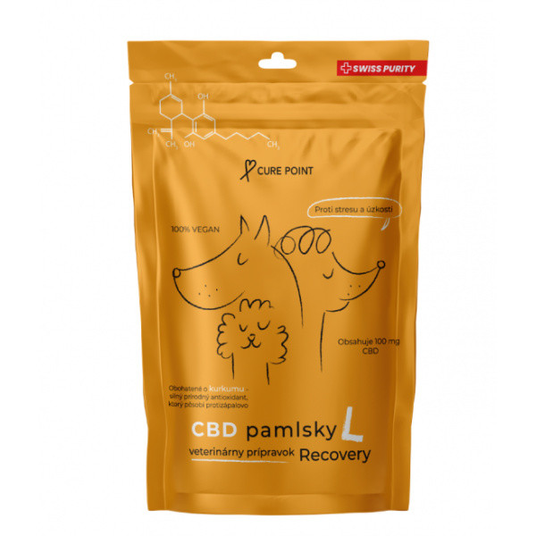 CurePoint CBD pamlsky Recovery L 100 g