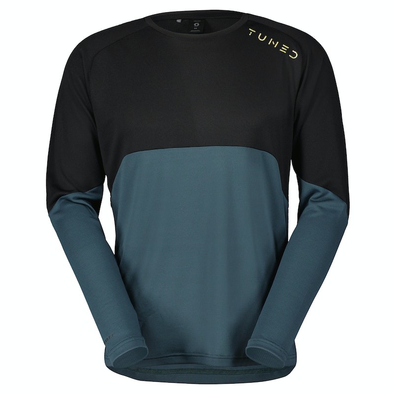 Pánske cyklistické tričko Scott Trail Tuned LS