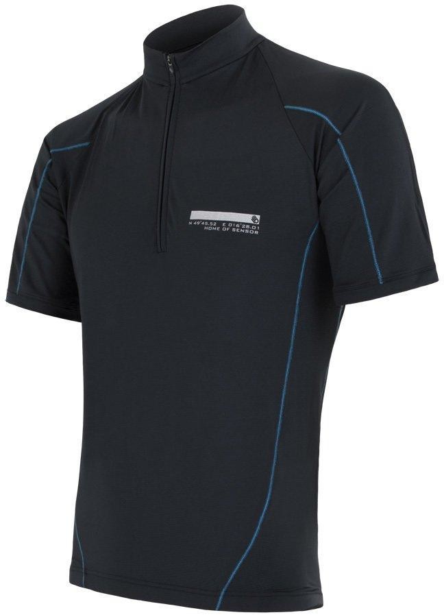Sensor Cyklo Entry pánský dres kr.ruk. černá