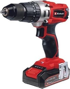 Einhell Aku vŕtačka s príklopomTE-CD 18/2 Li-i +22 (1× 2,5 Ah)