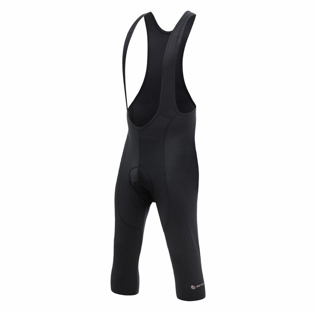 Sensor Cyklo Entry pánské kalhoty se šlemi 3/4 true black