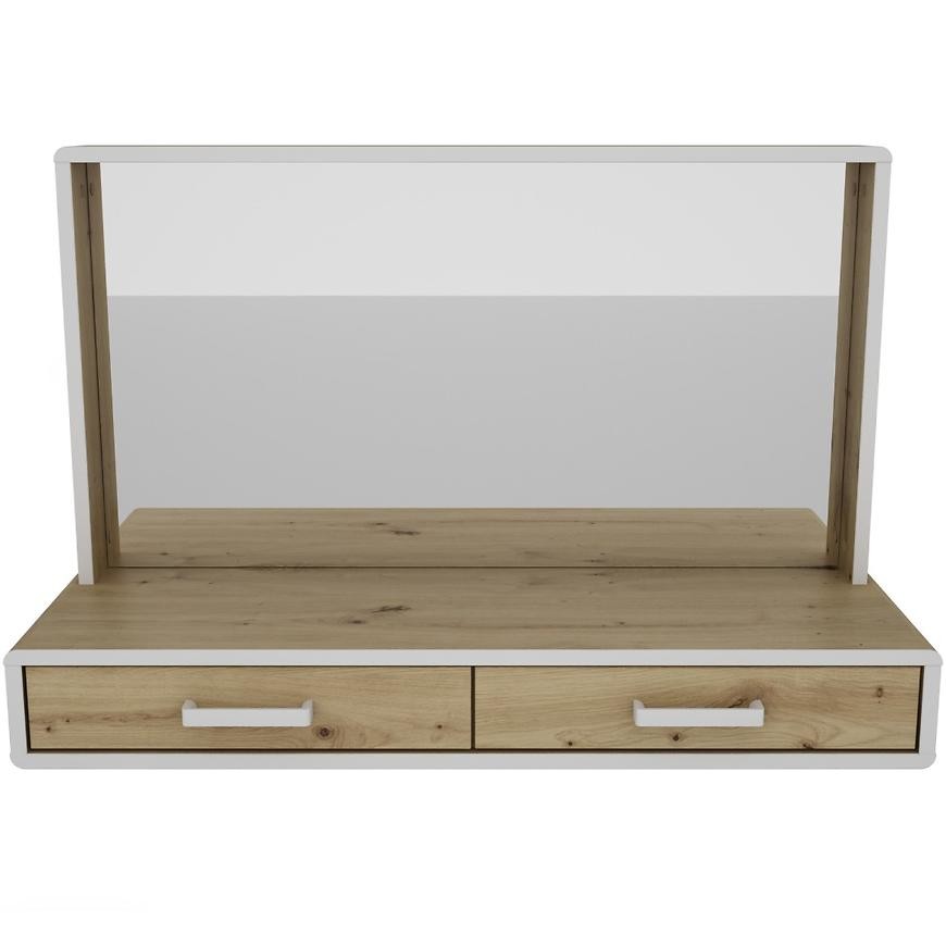 Toaletný stolík Capannoli dub artisan/biela