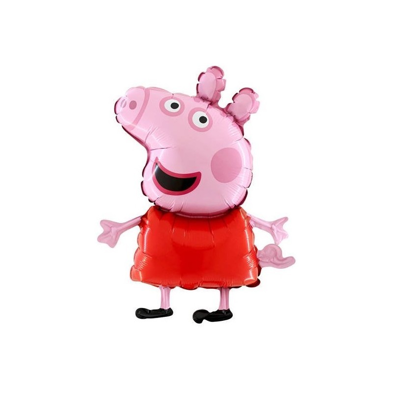 L0010/8 Godan Fóliový balónik - Prasiatko Peppa - 36 cm