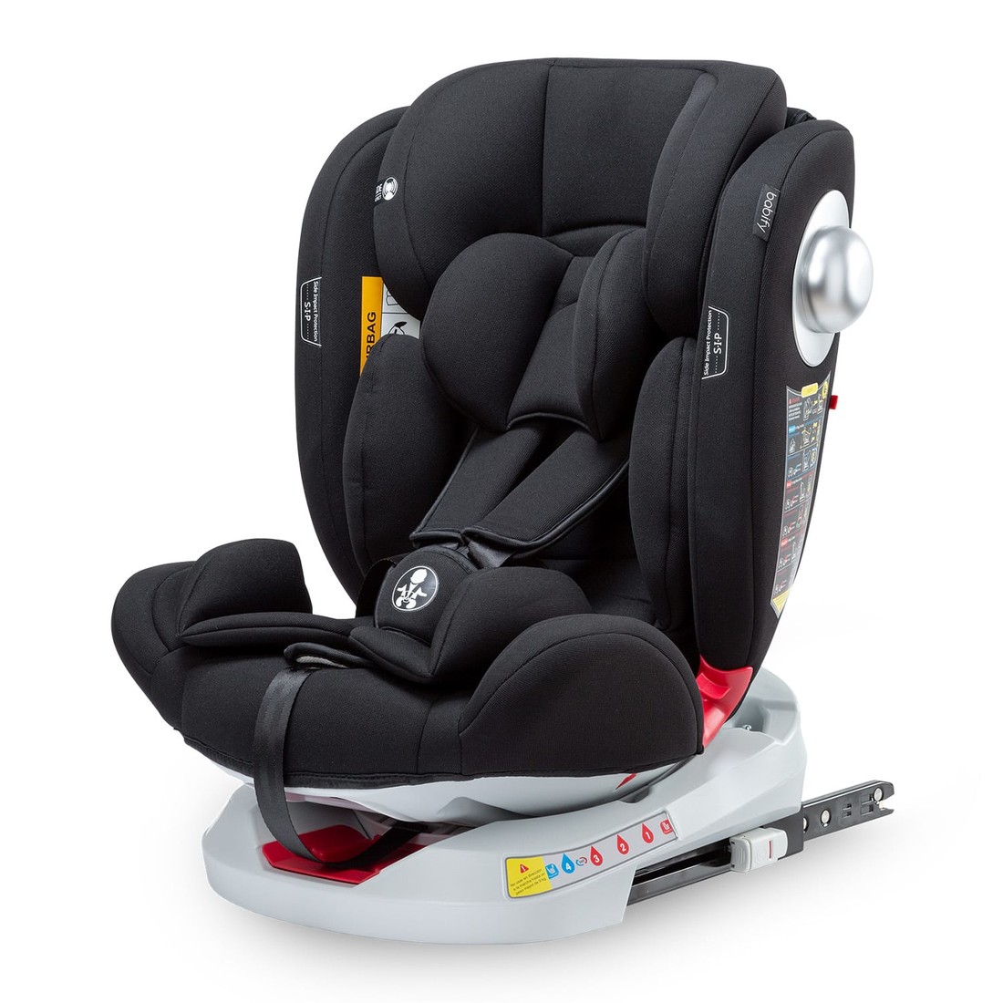 Babify Onboard 360°, detská autosedačkam 0-12 rokov, ISOFIX 5-bodový pásový systém, R44/04