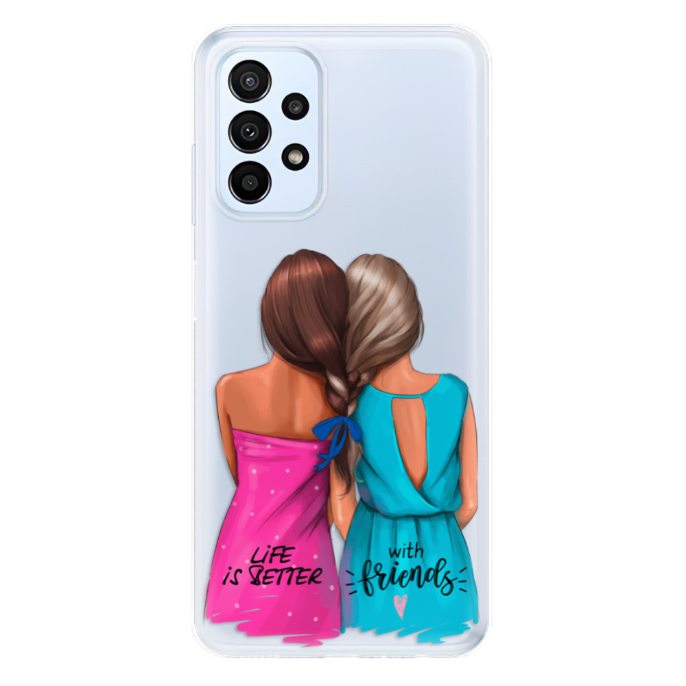 Odolné silikónové puzdro iSaprio - Best Friends - Samsung Galaxy A23 / A23 5G
