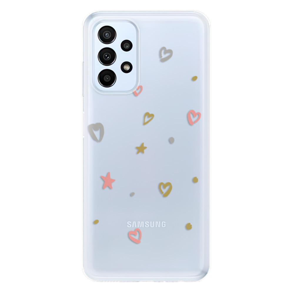 Odolné silikónové puzdro iSaprio - Lovely Pattern - Samsung Galaxy A23 / A23 5G