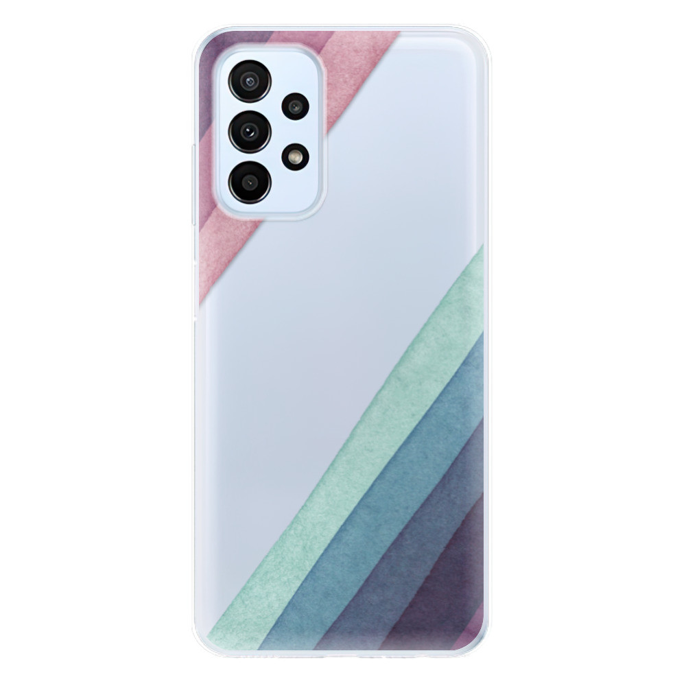 Odolné silikónové puzdro iSaprio - Glitter Stripes 01 - Samsung Galaxy A23 / A23 5G