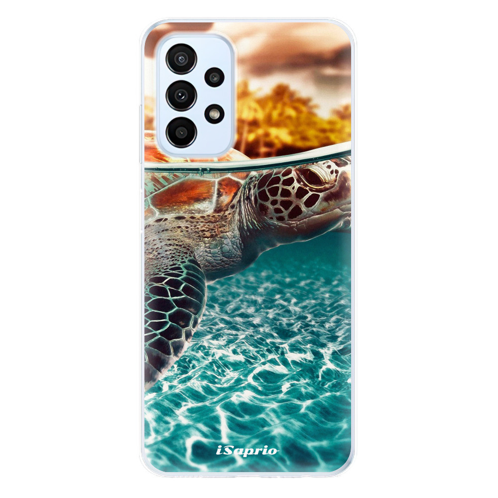 Odolné silikónové puzdro iSaprio - Turtle 01 - Samsung Galaxy A23 / A23 5G