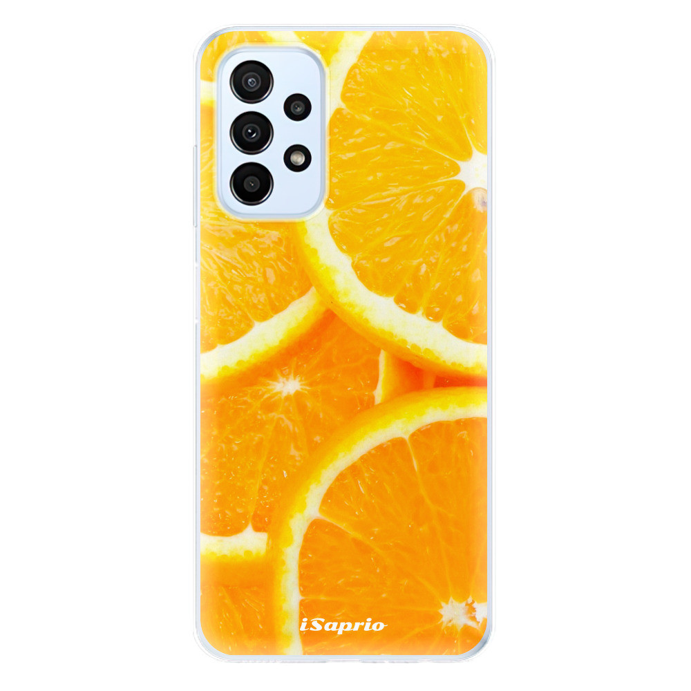 Odolné silikónové puzdro iSaprio - Orange 10 - Samsung Galaxy A23 / A23 5G