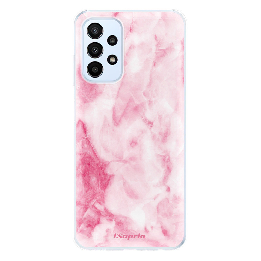 Odolné silikónové puzdro iSaprio - RoseMarble 16 - Samsung Galaxy A23 / A23 5G