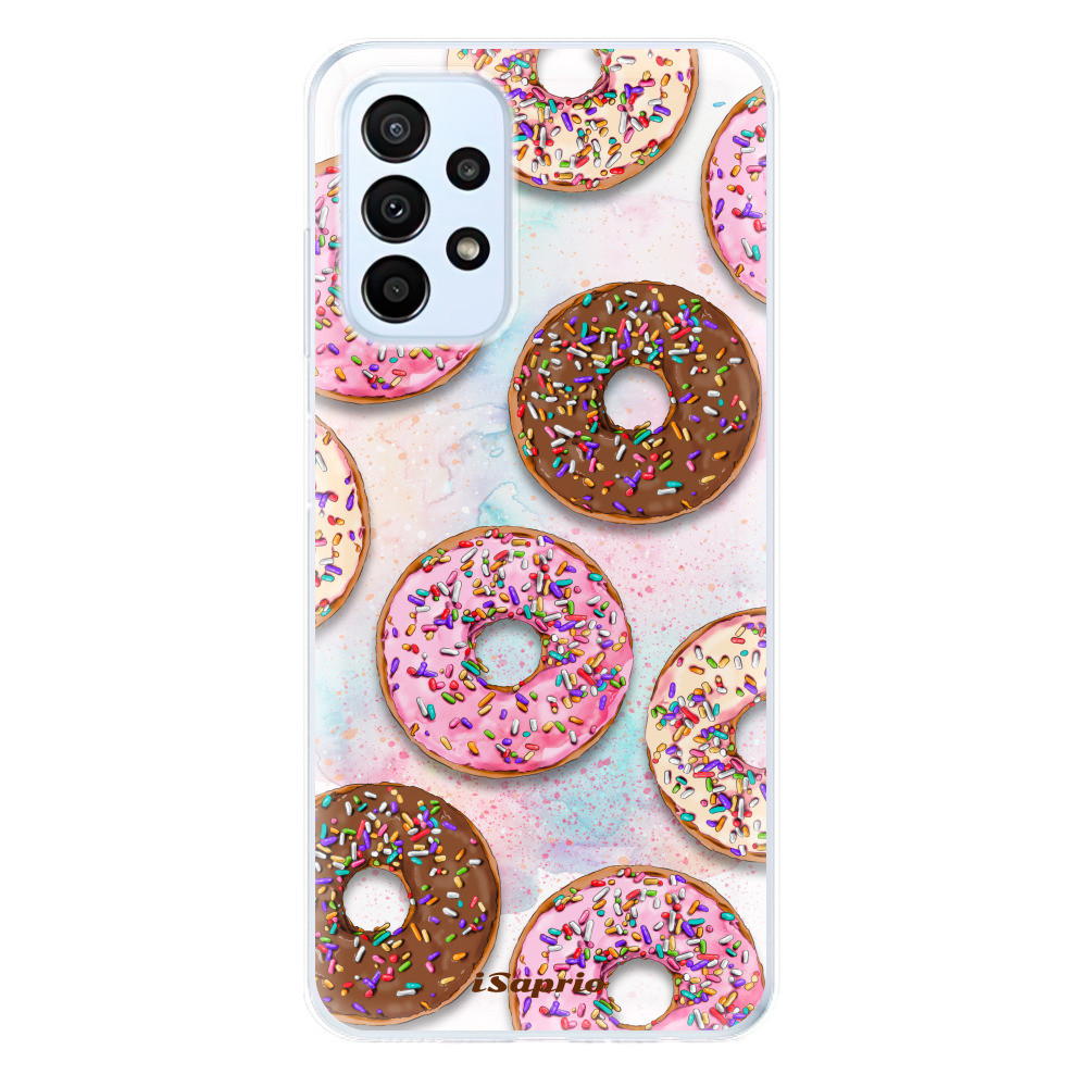 Odolné silikónové puzdro iSaprio - Donuts 11 - Samsung Galaxy A23 / A23 5G