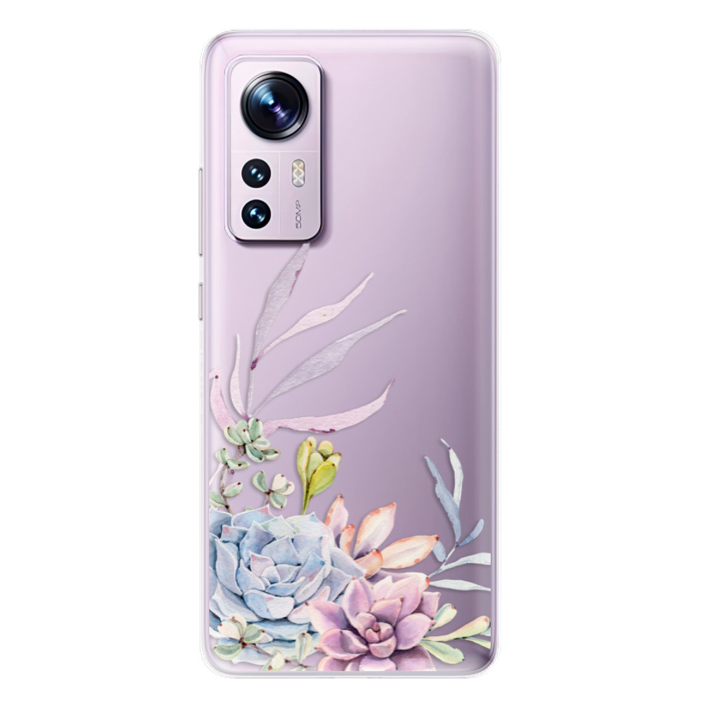 Odolné silikónové puzdro iSaprio - Succulent 01 - Xiaomi 12 / 12X