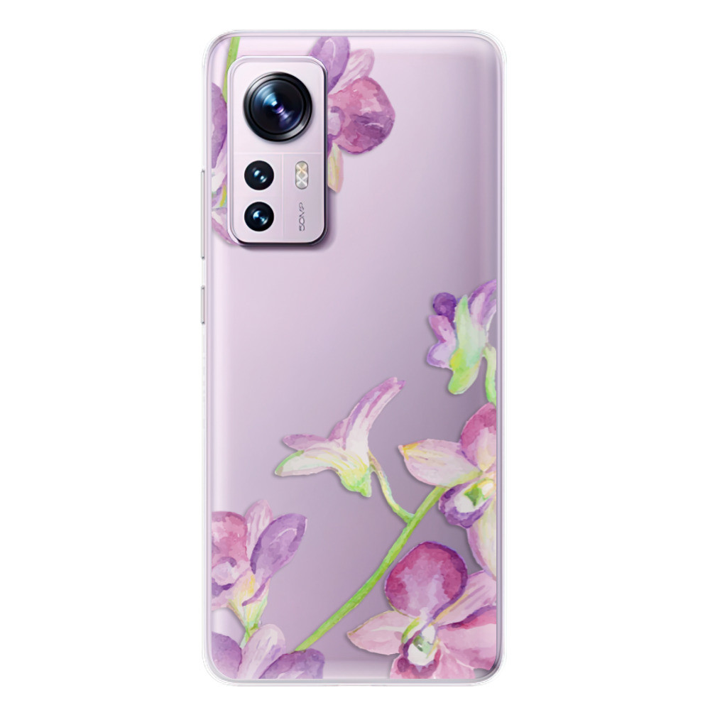 Odolné silikónové puzdro iSaprio - Purple Orchid - Xiaomi 12 / 12X