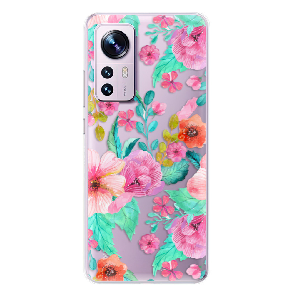 Odolné silikónové puzdro iSaprio - Flower Pattern 01 - Xiaomi 12 / 12X