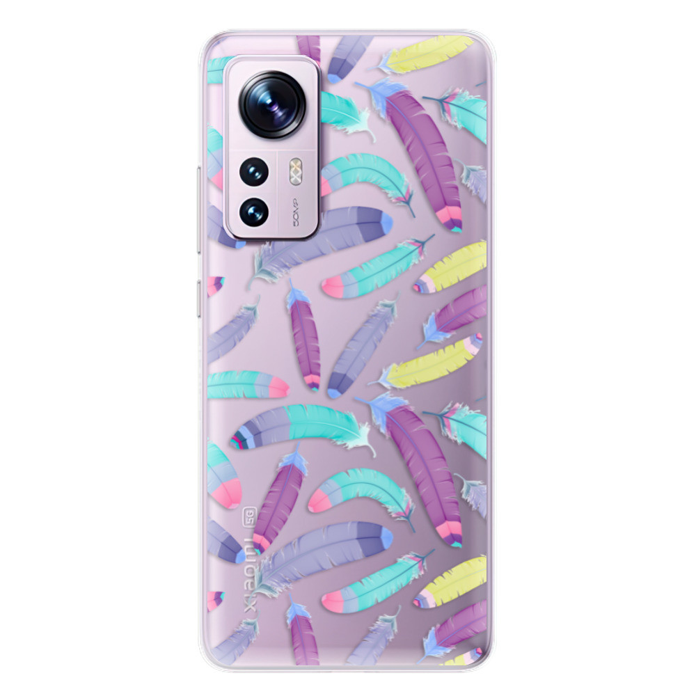 Odolné silikónové puzdro iSaprio - Feather Pattern 01 - Xiaomi 12 / 12X