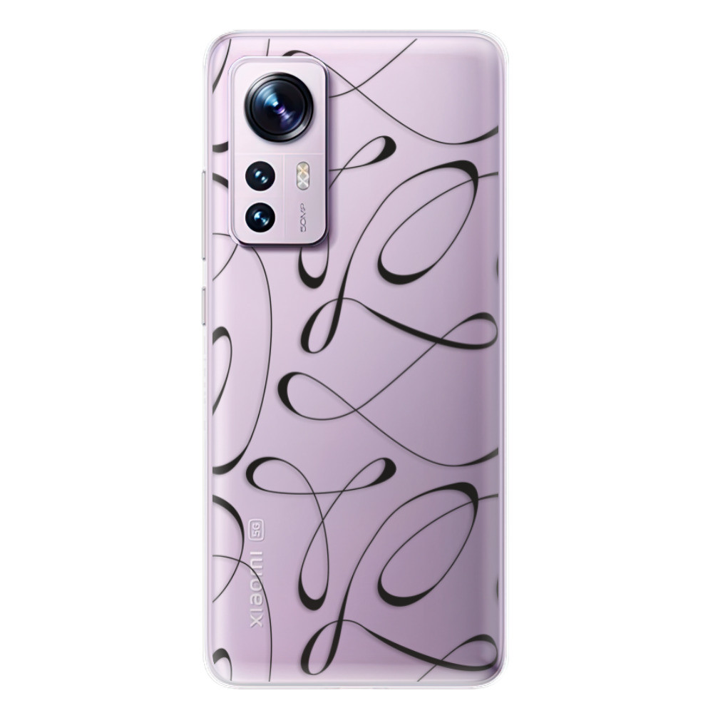 Odolné silikónové puzdro iSaprio - Fancy - black - Xiaomi 12 / 12X