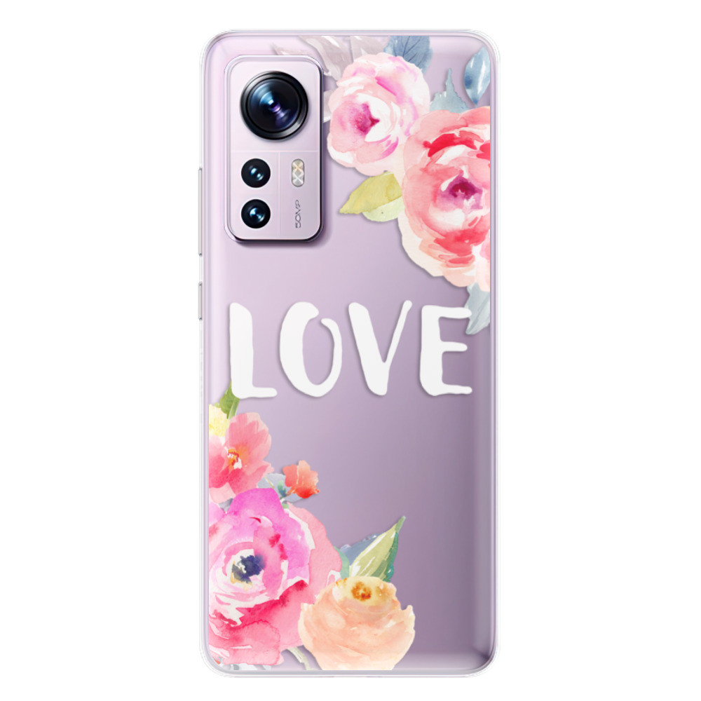 Odolné silikónové puzdro iSaprio - Love - Xiaomi 12 / 12X