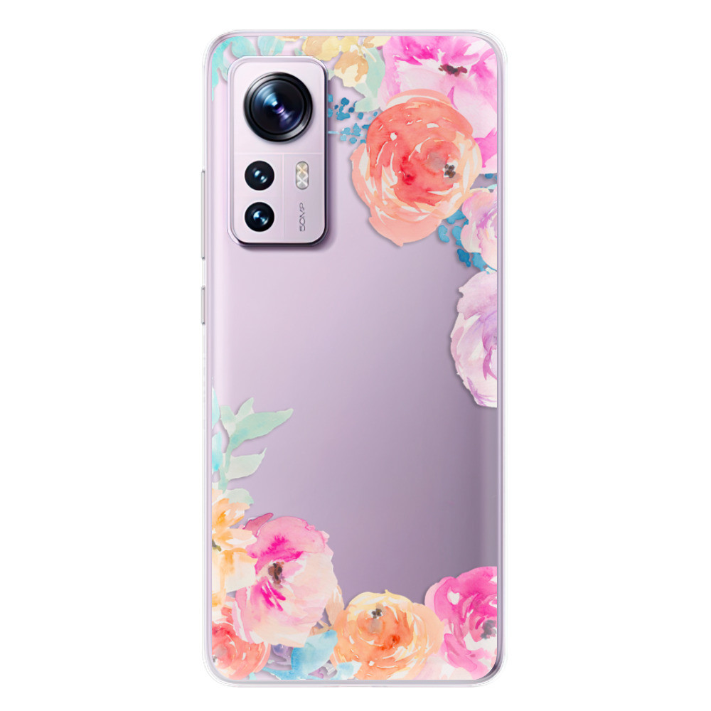 Odolné silikónové puzdro iSaprio - Flower Brush - Xiaomi 12 / 12X