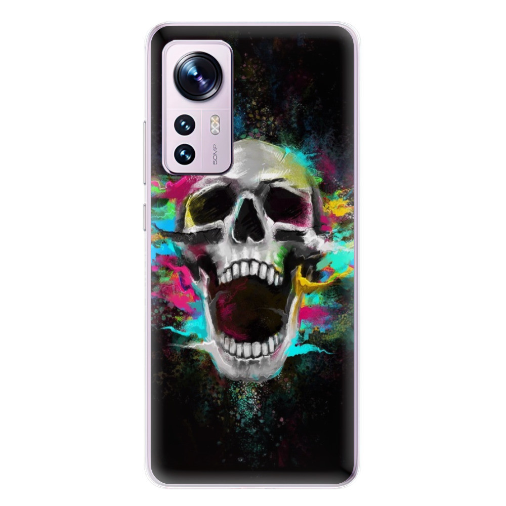 Odolné silikónové puzdro iSaprio - Skull in Colors - Xiaomi 12 / 12X