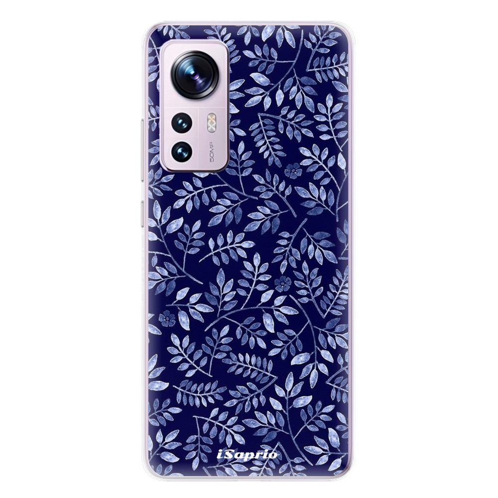 Odolné silikónové puzdro iSaprio - Blue Leaves 05 - Xiaomi 12 / 12X
