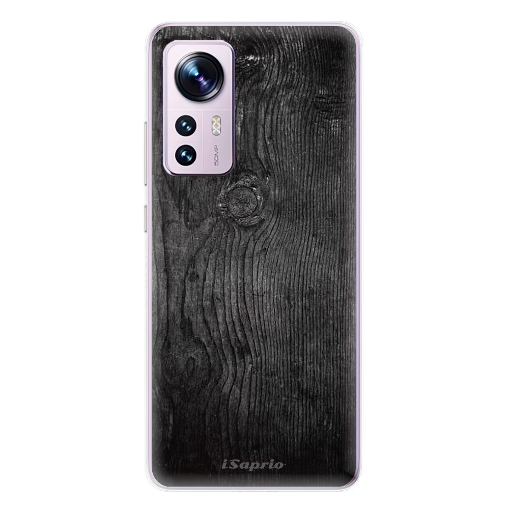 Odolné silikónové puzdro iSaprio - Black Wood 13 - Xiaomi 12 / 12X