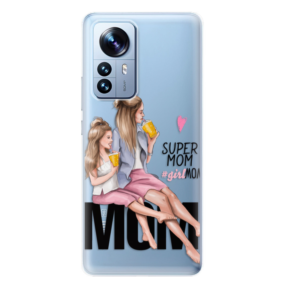 Odolné silikónové puzdro iSaprio - Milk Shake - Blond - Xiaomi 12 Pro