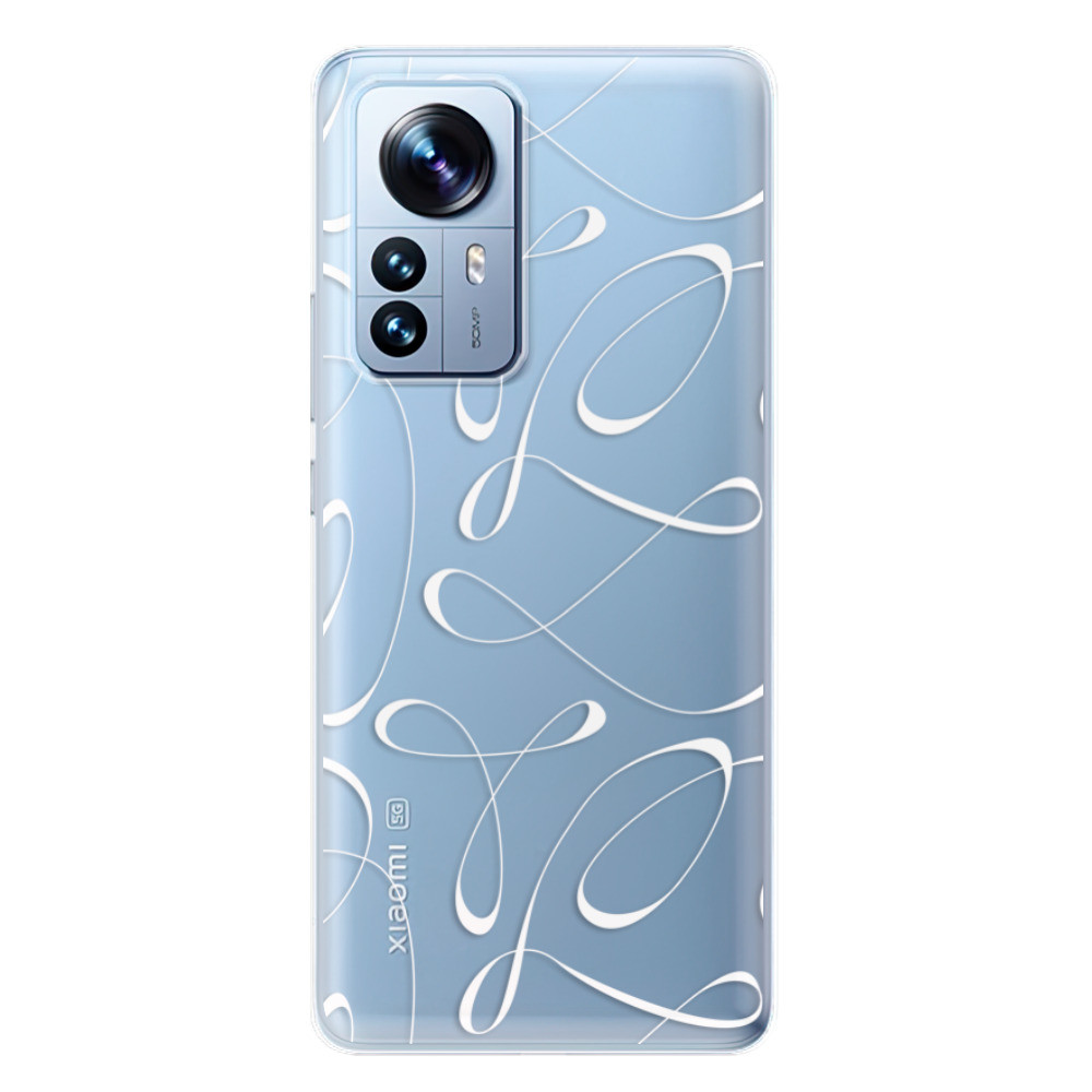 Odolné silikónové puzdro iSaprio - Fancy - white - Xiaomi 12 Pro