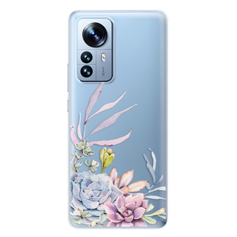 Odolné silikónové puzdro iSaprio - Succulent 01 - Xiaomi 12 Pro