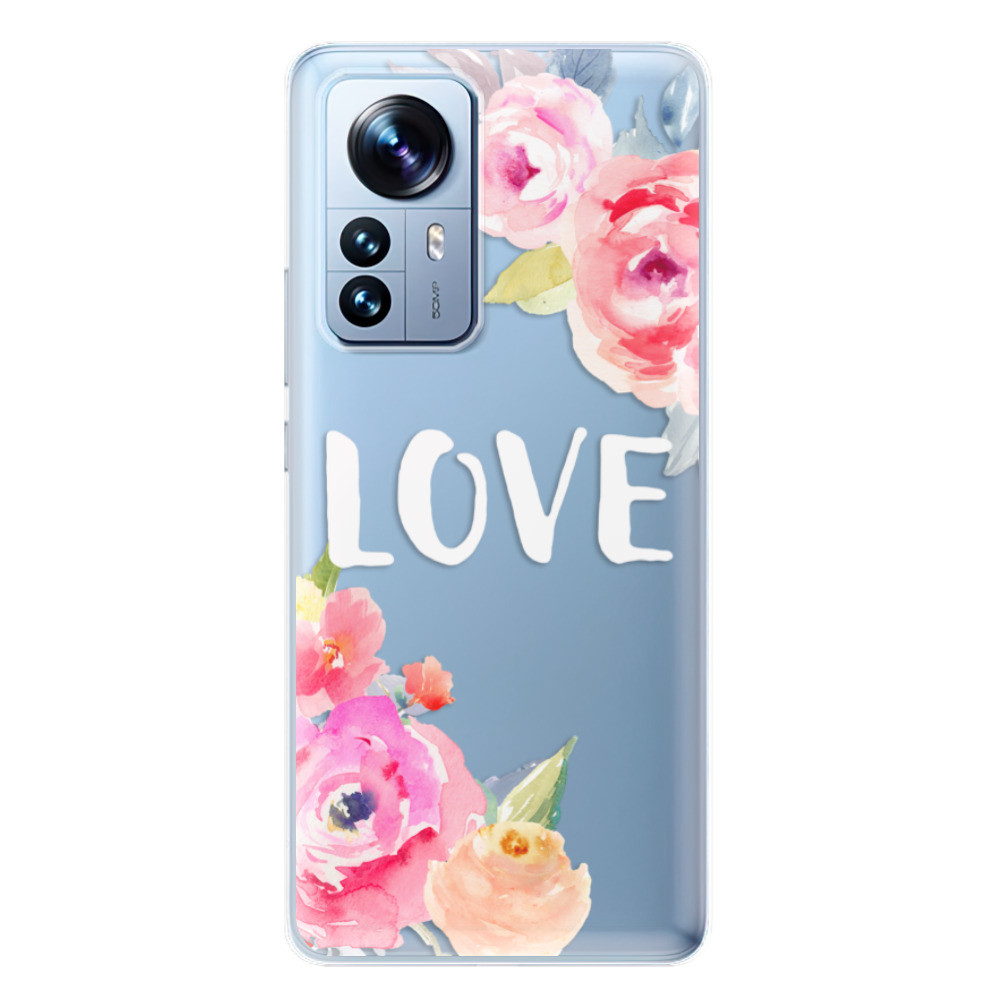 Odolné silikónové puzdro iSaprio - Love - Xiaomi 12 Pro