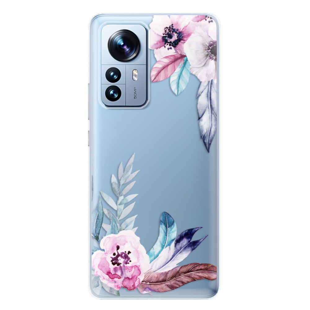 Odolné silikónové puzdro iSaprio - Flower Pattern 04 - Xiaomi 12 Pro