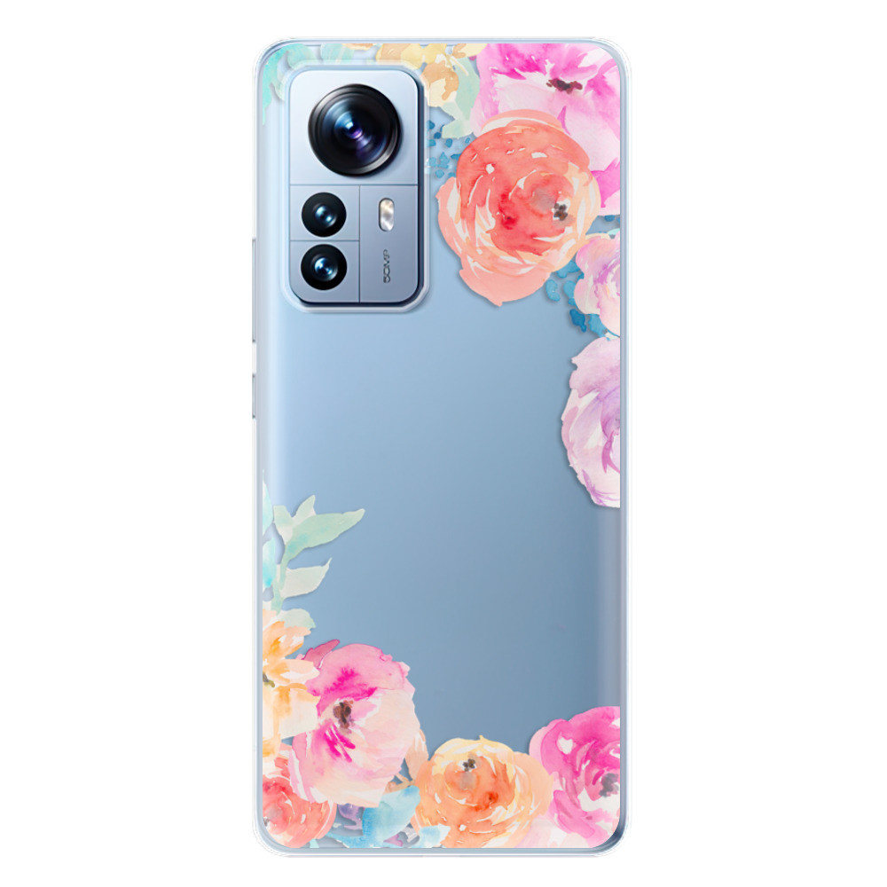 Odolné silikónové puzdro iSaprio - Flower Brush - Xiaomi 12 Pro