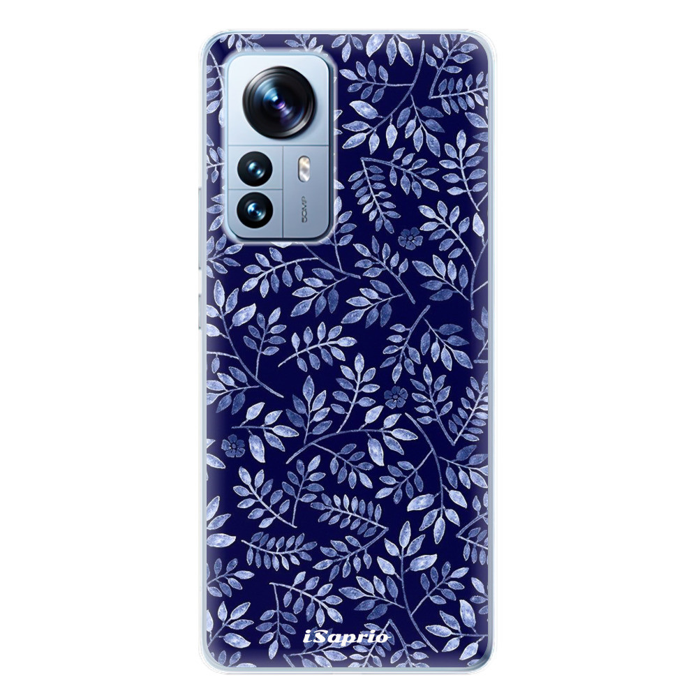 Odolné silikónové puzdro iSaprio - Blue Leaves 05 - Xiaomi 12 Pro
