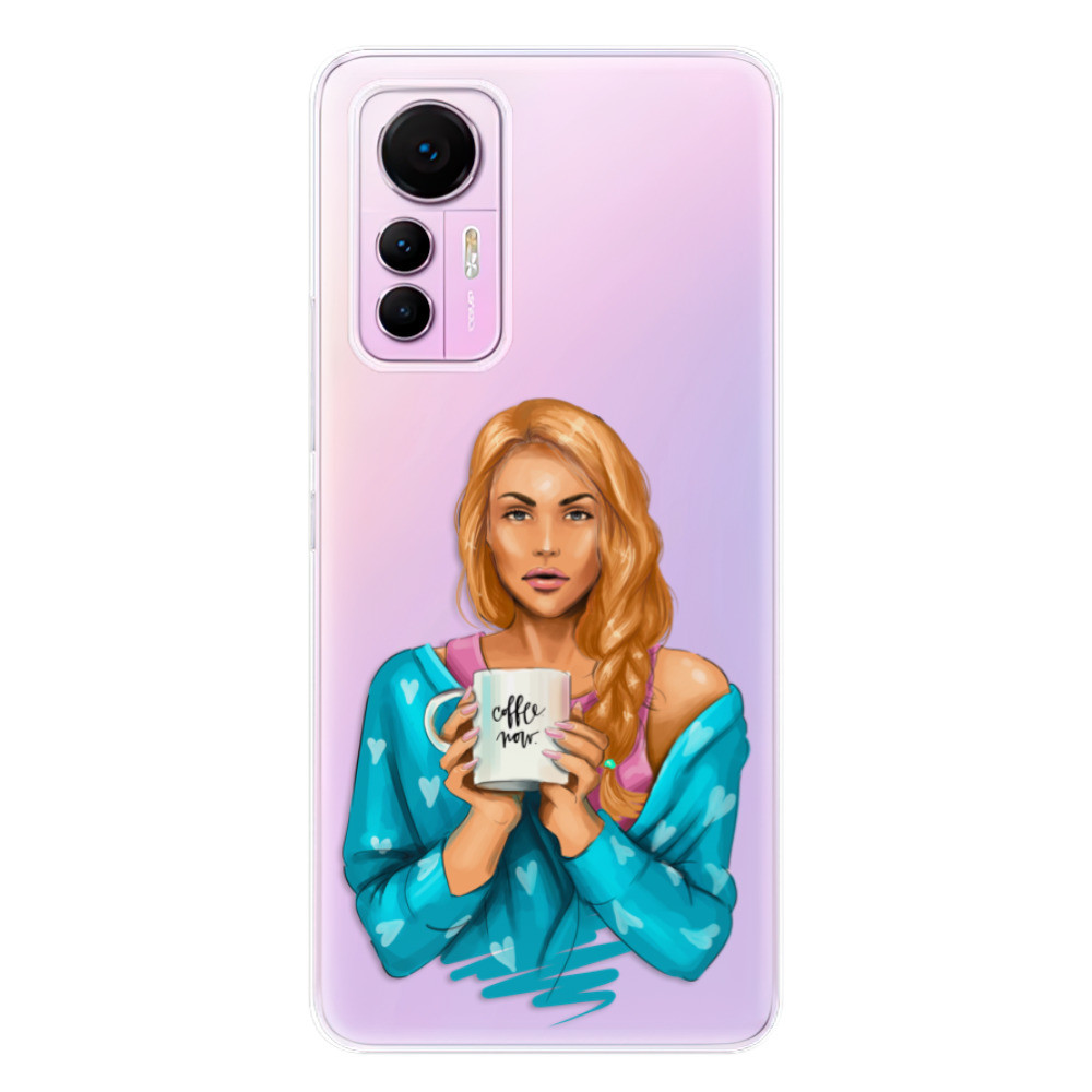 Odolné silikónové puzdro iSaprio - Coffe Now - Redhead - Xiaomi 12 Lite
