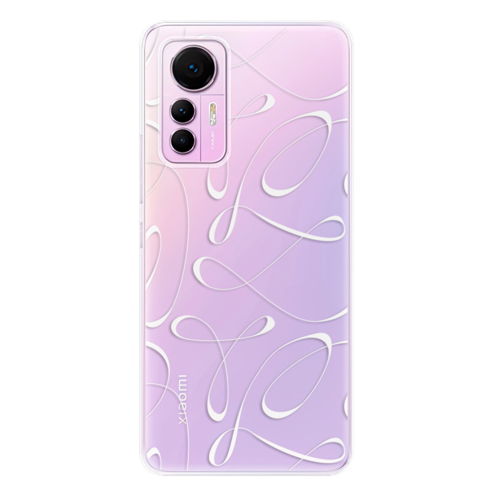 Odolné silikónové puzdro iSaprio - Fancy - white - Xiaomi 12 Lite
