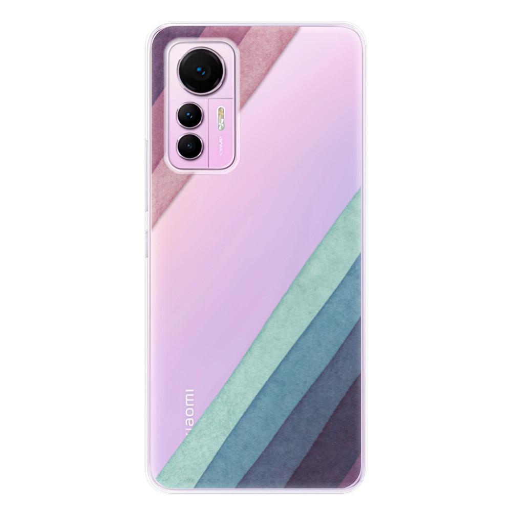 Odolné silikónové puzdro iSaprio - Glitter Stripes 01 - Xiaomi 12 Lite