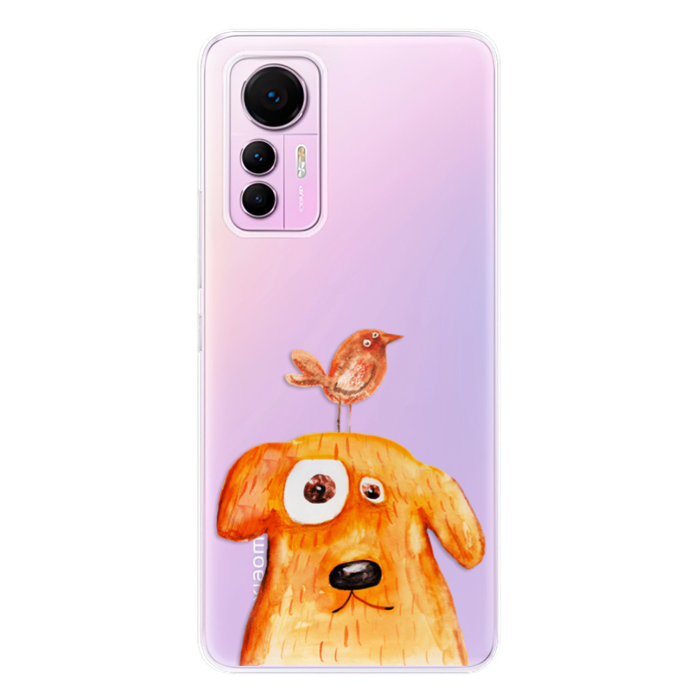 Odolné silikónové puzdro iSaprio - Dog And Bird - Xiaomi 12 Lite