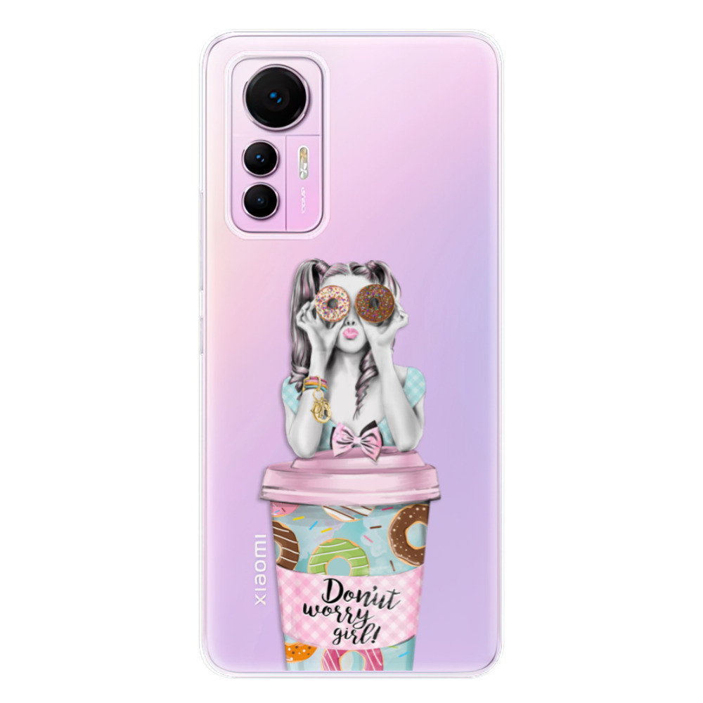 Odolné silikónové puzdro iSaprio - Donut Worry - Xiaomi 12 Lite