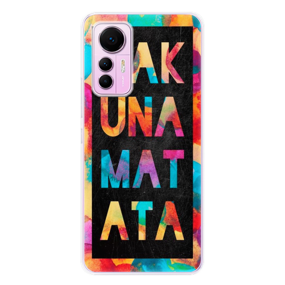 Odolné silikónové puzdro iSaprio - Hakuna Matata 01 - Xiaomi 12 Lite