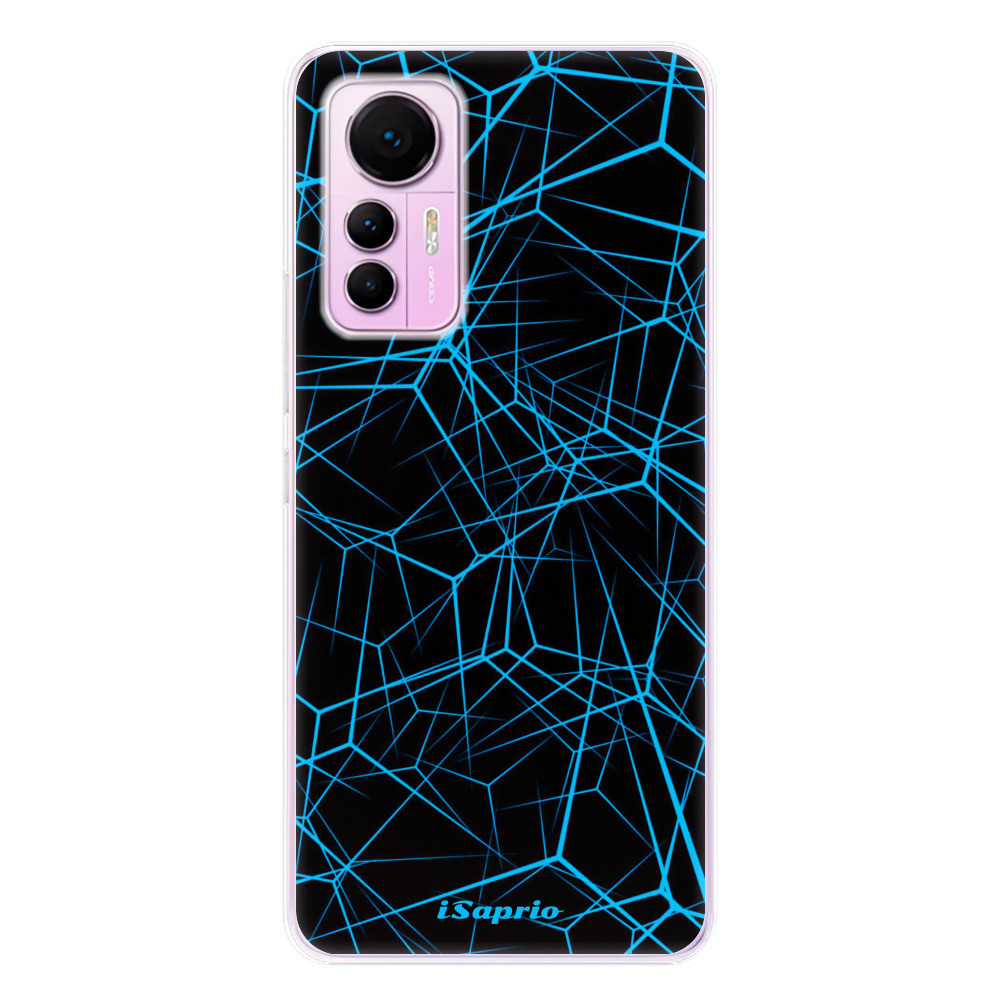 Odolné silikónové puzdro iSaprio - Abstract Outlines 12 - Xiaomi 12 Lite
