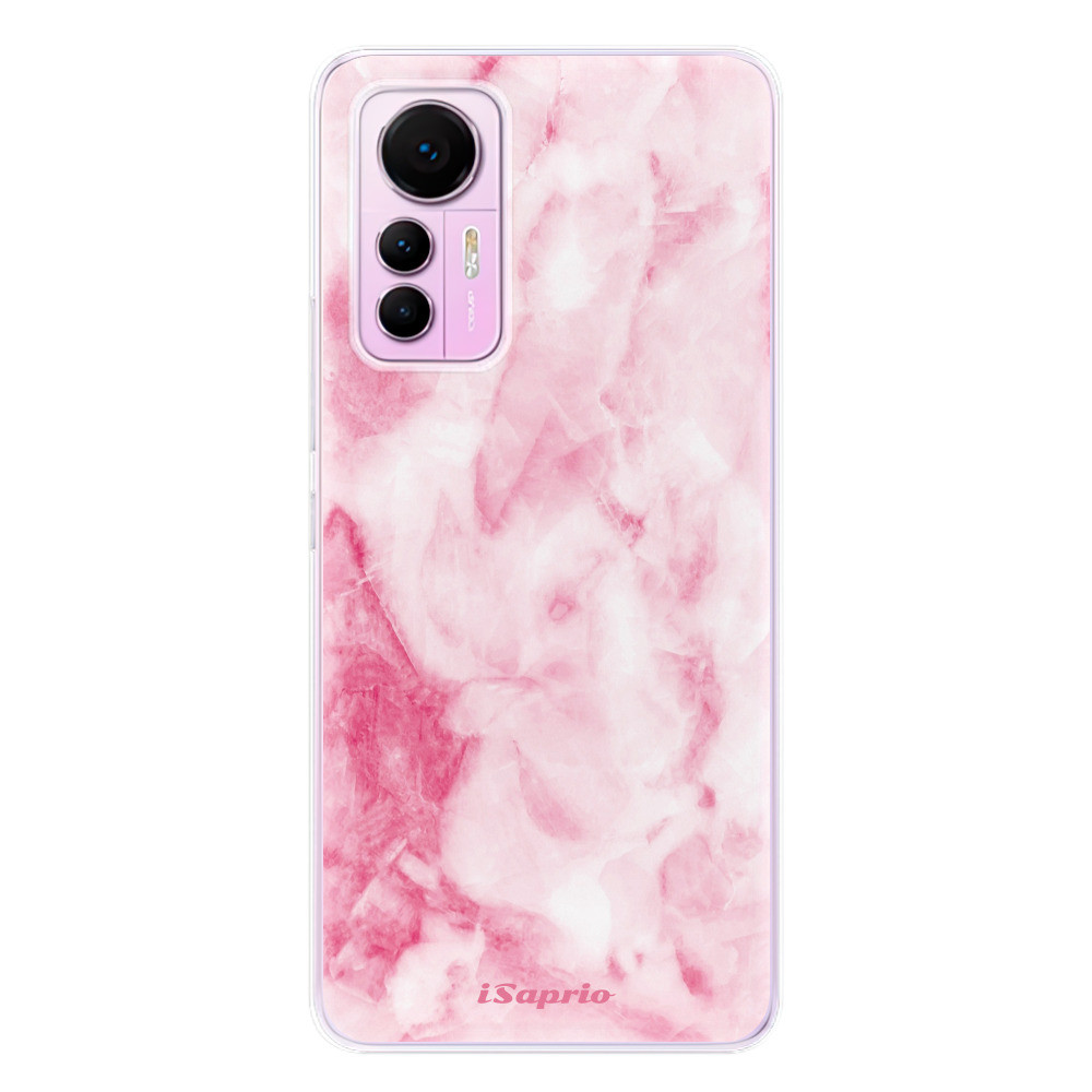 Odolné silikónové puzdro iSaprio - RoseMarble 16 - Xiaomi 12 Lite