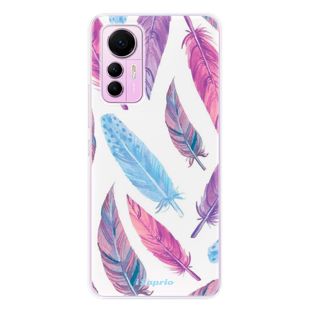 Odolné silikónové puzdro iSaprio - Feather Pattern 10 - Xiaomi 12 Lite