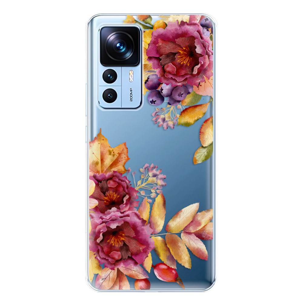 Odolné silikónové puzdro iSaprio - Fall Flowers - Xiaomi 12T / 12T Pro