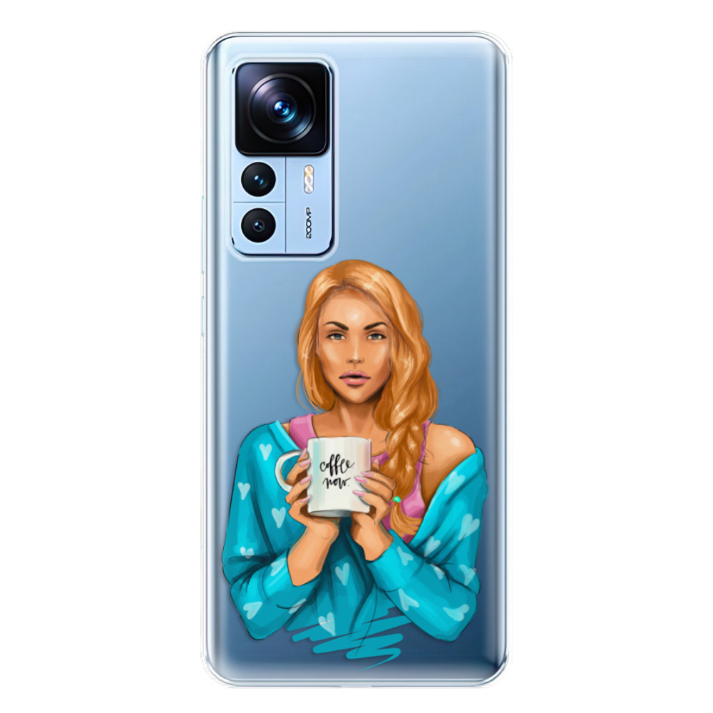 Odolné silikónové puzdro iSaprio - Coffe Now - Redhead - Xiaomi 12T / 12T Pro