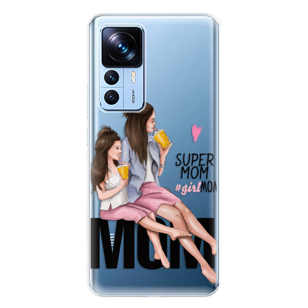 Odolné silikónové puzdro iSaprio - Milk Shake - Brunette - Xiaomi 12T / 12T Pro