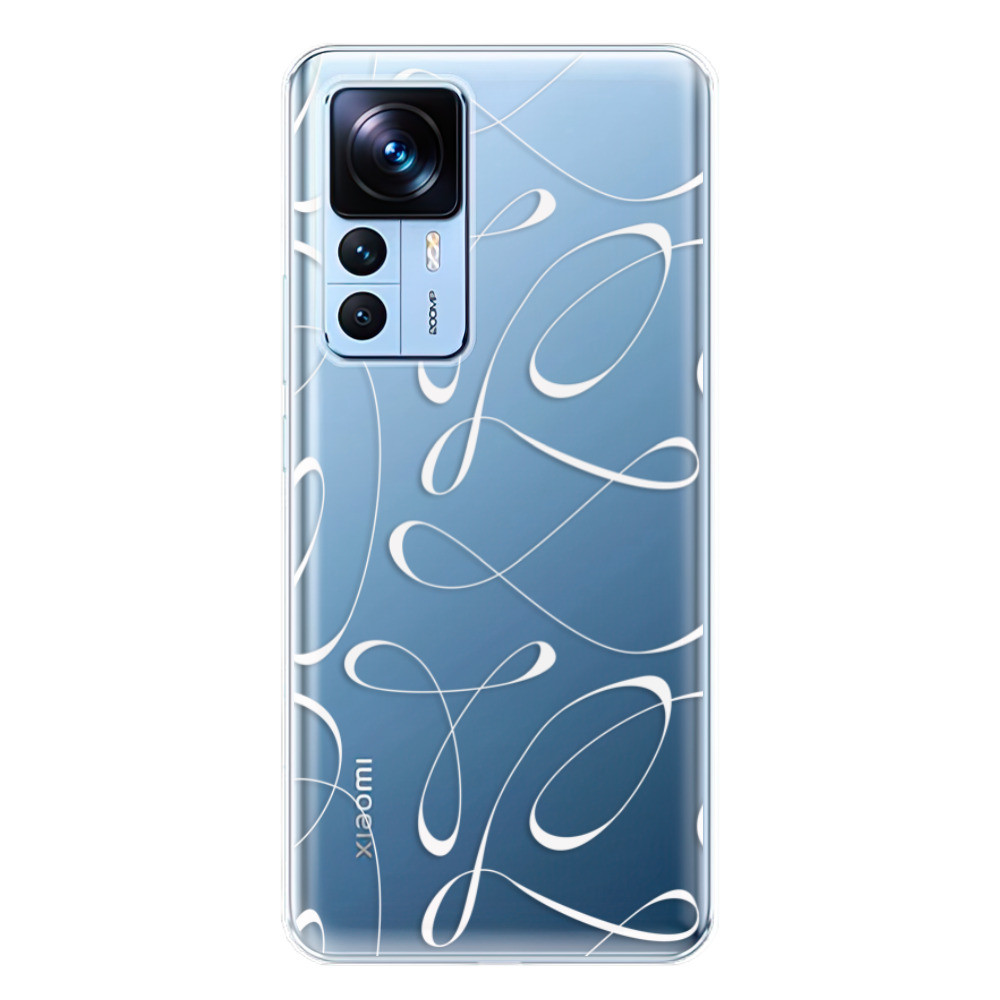 Odolné silikónové puzdro iSaprio - Fancy - white - Xiaomi 12T / 12T Pro