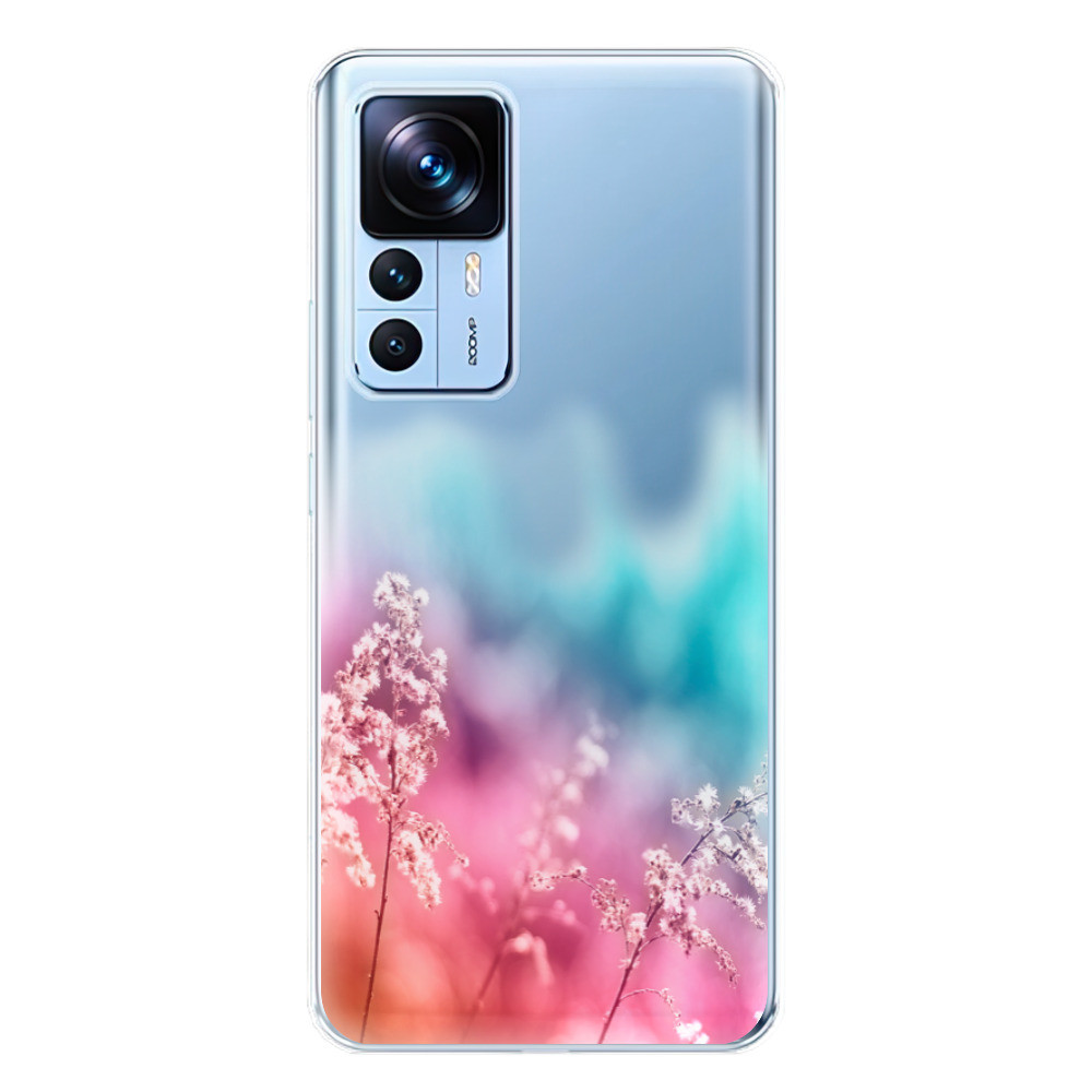 Odolné silikónové puzdro iSaprio - Rainbow Grass - Xiaomi 12T / 12T Pro
